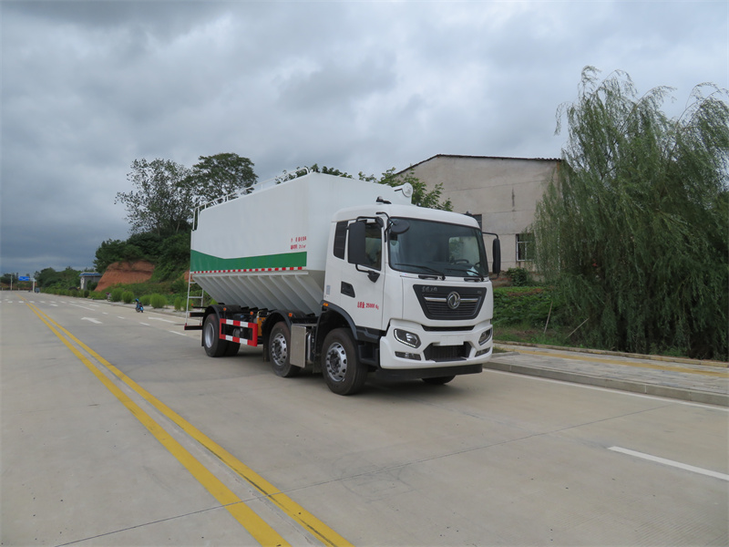 34方17噸飼料車-天錦三軸